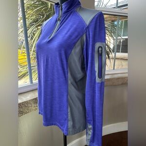 REI Co-Op Lightweight Pull Over Long Sleeve 1/4 Zip Women’s Size Large